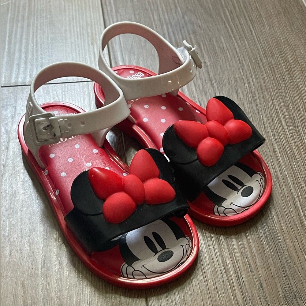 Mini Melissa x Disney Minnie Mouse Sandals 8